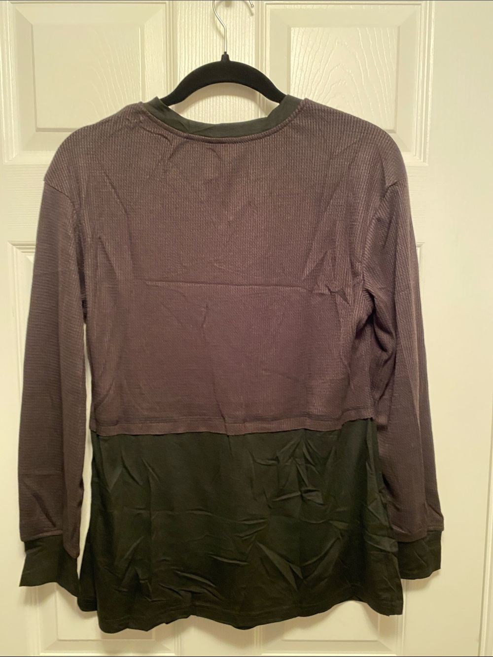 Cnlinkco Two-Tone Long Sleeve Loose Fit Top…size S - Picture 2 of 4